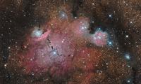 Emission-nebula Nebula Stars Glare Space