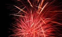 Fireworks Sparks Explosion Light Red