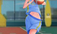 Girl Ball Basketball Anime Sport