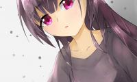 Girl Glance Eyes Anime