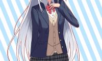 Girl Schoolgirl Anime