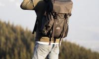 Man Backpack Style Camping