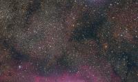 Nebula Glow Stars Space Purple