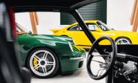 Porsche Car Green Steering-wheel Salon