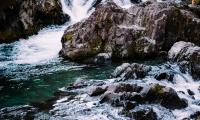 River Cascade Water Stones Landscape