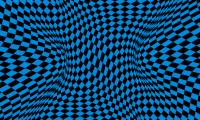 Squares Shapes Distortion Optical-illusion Blue Abstraction