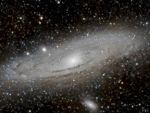 Andromeda-galaxy Galaxy Glow Stars Space