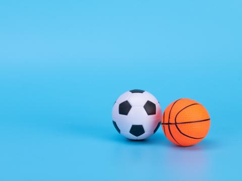 Balls Football Basketball Sports