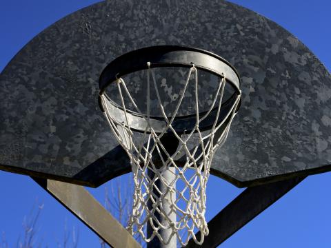 Basketball-hoop Mesh Sky Basketball Sport