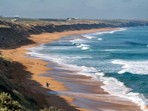 Beach Sea Waves Nature Landscape