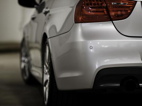 Bmw Car Gray Tailights Back-view