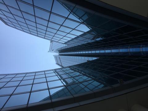 Building Skyscraper Architecture Glass Reflection