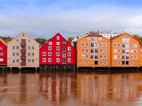 Buildings Architecture Water Red