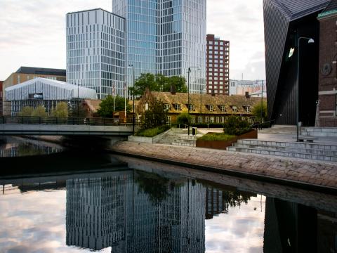 Buildings Architecture Water Reflection