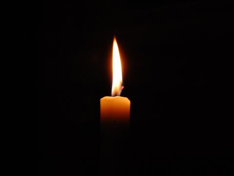Candle Flame Fire Light Dark