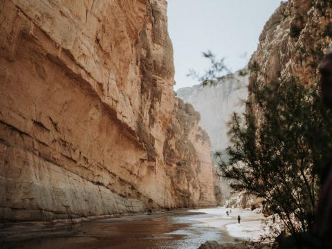 Canyon Rock River Nature