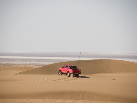 Car Suv Red Sand Desert