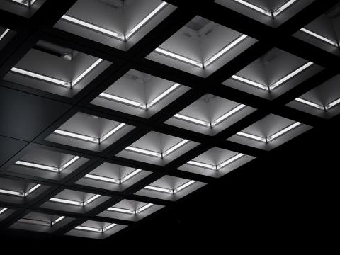 Ceiling Architecture Backlighting Light Black