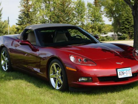 Chevrolet-corvette Chevrolet Car Red