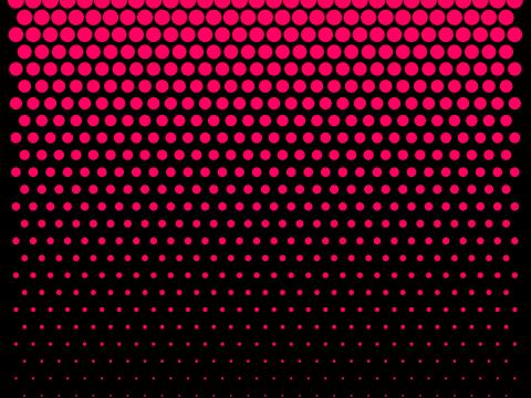 Circles Points Pink Black Abstraction