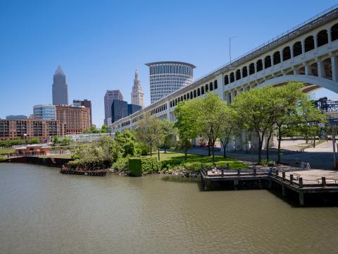 City Buildings Architecture Pier Water