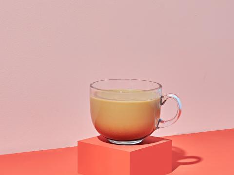 Coffee Drink Cup Minimalism Pink