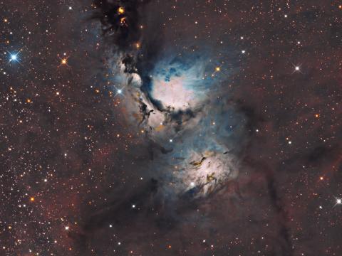 Galaxy Nebula Glow Glare Space