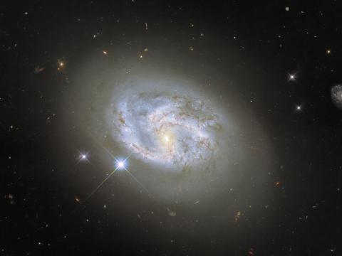 Galaxy Stars Shine Glare Space
