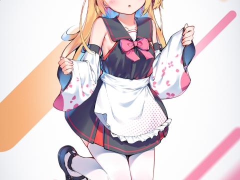 Girl Maid Anime Art