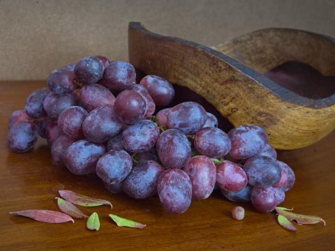 Grapes Berries Bunch Fruit