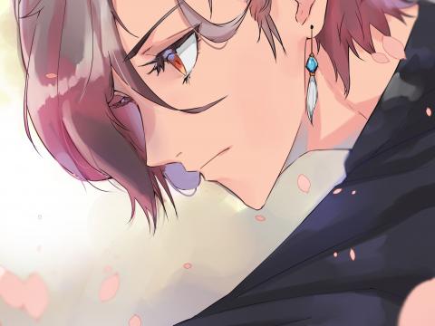 Guy Glance Earrings Anime Art Cartoon