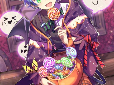 Guy Sweets Halloween Anime Art