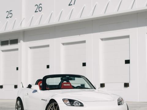 Honda-s2000 Honda Car White Parking