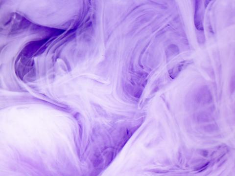 Ink Clot Macro Abstraction Purple