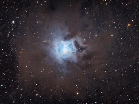 Iris-nebula Nebula Glow Stars Space