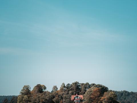 Island House Sea Landscape