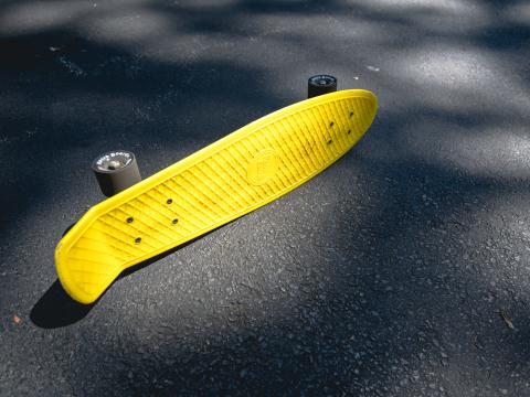 Longboard Skateboard Skate Yellow