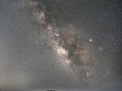 Milky-way Starry-sky Stars Night Landscape