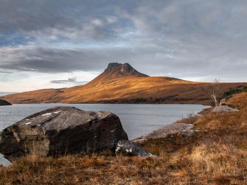 Mountain Lake Shore Nature Landscape