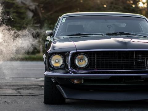 Mustang Car Muscle-car Black