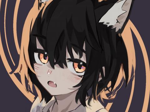 Neko Ears Glance Anime