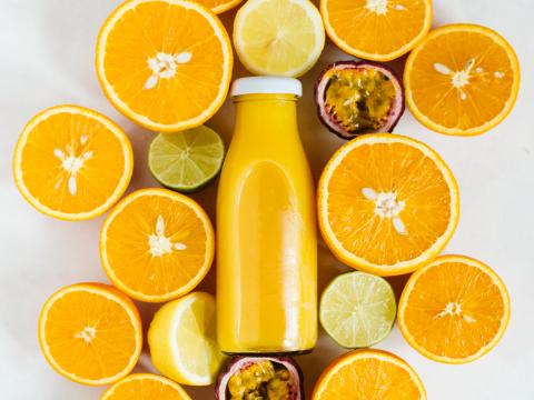 Oranges Fruits Citrus Juice Bright