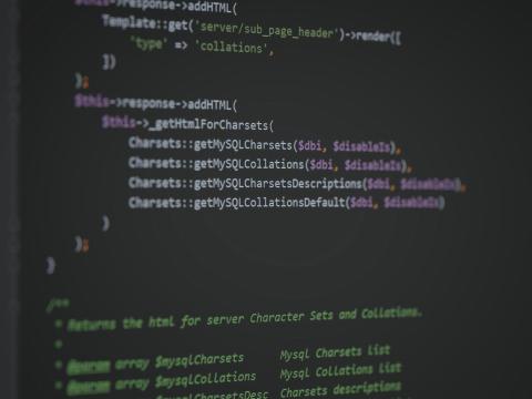 Programming Code Hacker Screen