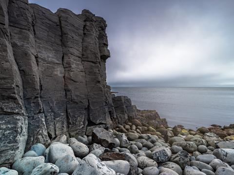 Rock Coast Stones Sea Landscape