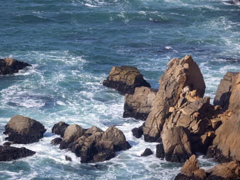 Sea Waves Rocks Water Coast