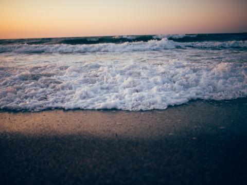 Sea Waves Shore Landscape Nature