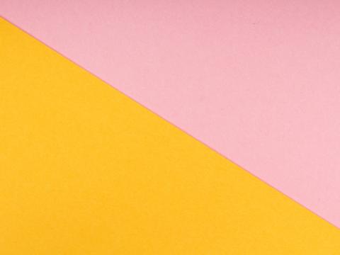 Shapes Abstraction Yellow Pink