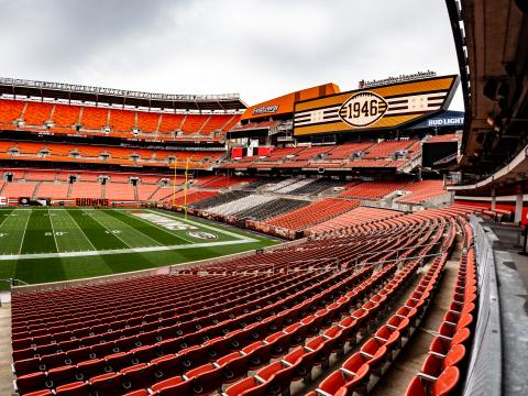 Stadium Stands Seats Field Sports